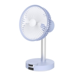 Bluefeel Barset 4D 輕巧無線立風扇 (銀藍色)